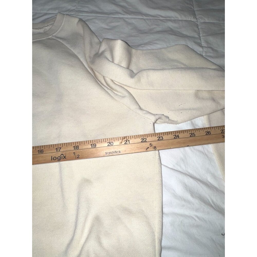 Womens 2XL Cream Sweatshirt By Independent Trading Co. Beauty From Ashes Graphic - Picture 5 of 6